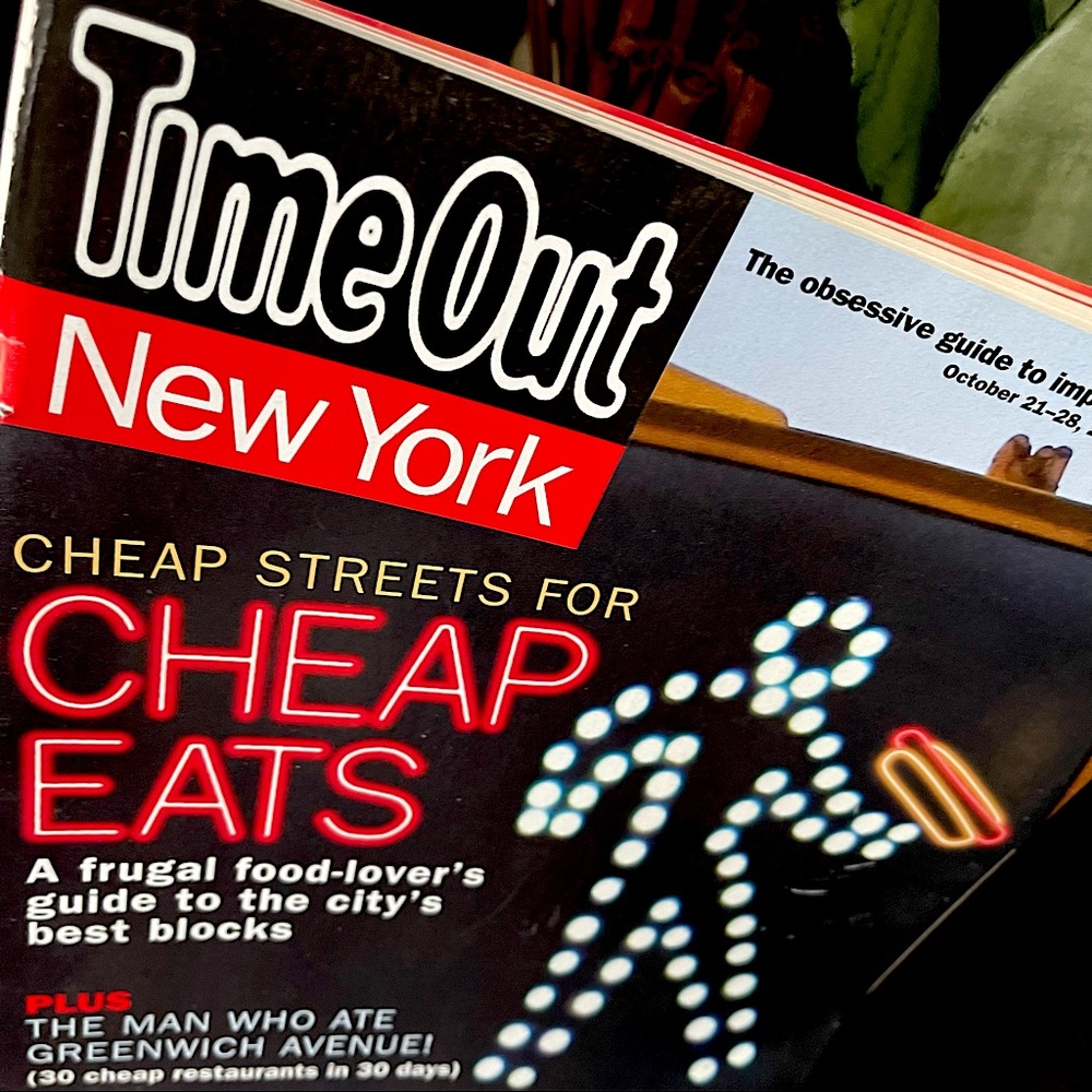 time out new york magazine october 2004